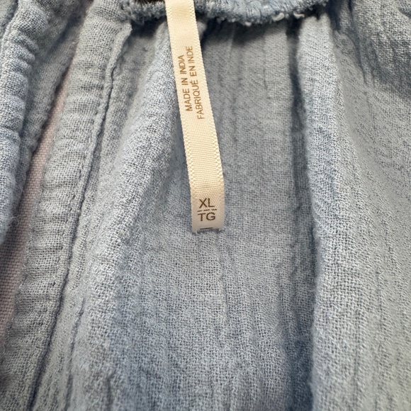 Free People For the Moment Mini Dress Blue Size XL - Picture 4 of 13